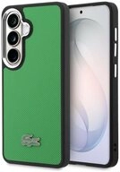 Lacoste Handyh&uuml;lle Galaxy S26 Petit Pique gr&uuml;n MagSafe Logo Metall 6,3 Zoll,