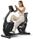 MERACH Liege-Heimtrainer f&uuml;r Zuhause, gelenkschonendes Fitnessbike bis 135 kg (mit