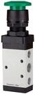 RIEGLER 3-Wege-Ventil Riegler 5/2-Wegeventil, manuell &raquo;M5&laquo;, Pilztaster,...