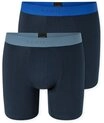 Schiesser Boxershorts Serie 95/5 - Organic Cotton (Sparpack) farblich abgesetzter,
