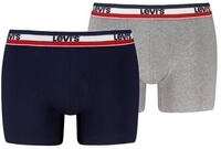 Levi's&reg; Boxershorts LEVIS MEN REPEAT SPW LOGO BOXER BRIEF 2P (Spar-Pack, 2-St.,