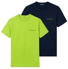Emporio Armani Unterziehshirt 2er Pack T-Shirt (2-St., 2 St&uuml;ck) mit Logo