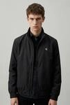 Windbreaker CALVIN KLEIN JEANS "UNFILLED NYLON", Herren, Gr. S, schwarz, Web,