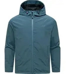 Ragwear Outdoorjacke Lewie &Uuml;bergangsjacke mit wasserdichtem Rei&szlig;verschluss blau M