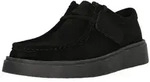 Clarks Torview Schn&uuml;rschuh mit klobiger Laufsohle schwarz 40 EU