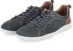 Rieker Rieker 08315-14 Herren Rauleder blue Schn&uuml;rschuh blau 41 EU