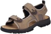 Rieker Sandale Trekkingsandale, Outdoorsandale, Sommerschuh mit Klettriemchen