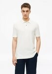 s.Oliver Kurzarmshirt Polo-Shirt Strukturiertes Poloshirt mit Seitenschlitzen