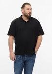 s.Oliver Kurzarmshirt Polo-Shirt Poloshirt aus Waffelpiqu&eacute;