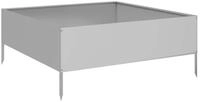 vidaXL Hochbeet Hochbeet 100x100x41 cm Verzinkter Stahl (1 St)