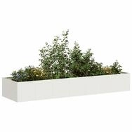 vidaXL Hochbeet 280 x 80 x 40 cm Hochbeet aus Kaltgewalztem Stahl 280x80x40 cm f&uuml;r