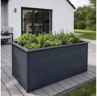 Plats Outdoor solution Hochbeet Hochbeet anthrazit pulverbeschichtet, 150 x 75...