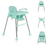 Moni Kombihochstuhl Kinderhochstuhl Century, Spielzeug, Tablett verstellbar,...