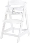 roba&reg; Hochstuhl Treppenhochstuhl Sit Up Click 'N' Flex, wei&szlig;, aus Holz