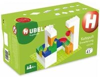 Hubelino Kugelbahn Erweiterungsset Katapult, 41dlg. Spielbausteine, (Packung)