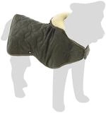 Flamingo Hundemantel Wintermantel Ushi khaki