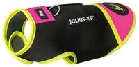 Julius-K9 Hundemantel Hundemantel Neopren schwarz/pink