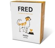 FRED & FELIA FRED Huhn mit Reis (10er Pack), Nassfutter f&uuml;r: Hunde, Monoprotein