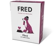 FRED & FELIA FRED Pferd mit S&uuml;&szlig;kartoffeln (10er Pack), Nassfutter f&uuml;r: Hunde,