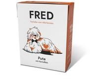 FRED & FELIA FRED Pute mit Kartoffeln (10er Pack), Nassfutter f&uuml;r: Hunde,