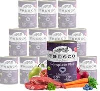 Fresco Dog NassBarf Premium Hundefutter 12x400g, Lamm, Nassfutter f&uuml;r: Hunde,