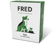 FRED & FELIA FRED Reh mit S&uuml;&szlig;kartoffeln (10er Pack), Nassfutter f&uuml;r: Hunde,