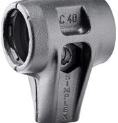 Hammer HALDER SIMPLEX verst&auml;rktes Stahlgussgeh&auml;use 40mm