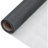 vidaXL Gartenzaun Fliegengitter Fiberglas 80x1000 cm Grau, (1-St)