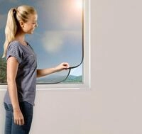 Windhager Fliegengitter-Gewebe COOL, Sonnenschutz Fliegengitter Open-Up,...