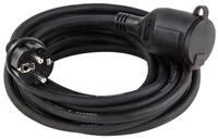 DEMA 5m Verl&auml;ngerungskabel H07RN-F 3x1,5mm2 Verl&auml;ngerungskabel schwarz