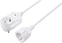 Sygonix Sygonix SY-6248190 Strom Verl&auml;ngerungskabel 16 A Wei&szlig; 1.50 m H05VV-F