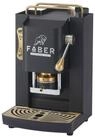 Faber Coffee Machines Kaffeepadmaschine Faber Pro Deluxe 3.0 Messing, ESE Pads,