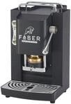 Faber Coffee Machines Kaffeepadmaschine Pro Deluxe 3.0 Chrom Espressomaschine, 44mm