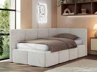 MKS M&Ouml;BEL Jugendbett ARVO 90x200 (Set, inkl. Lattenrost, Bettkasten und...