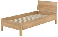 ERST-HOLZ Massivholzbett Einzelbett Metallfrei 90 x 200 cm Massives Buchenholz,...