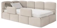 Selsey Kinderbett CLOUDY, Bettkasten, 2x Rausfallschutz, Chenille...