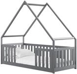 MIRJAN24 Kinderbett Bee (mit Lattenrost Flex aus Buchensperrholz),...