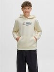 Jack & Jones Junior Kapuzensweatshirt JCOTIER FRONT PRINT SWEAT HOOD JNR
