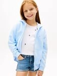 Tommy Hilfiger Kapuzensweatjacke MINI CORP ZIP THROUGH HOODIE Kinder bis 16...