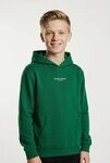 Name It Kapuzensweatshirt NKMBRODY LS NREG SWEAT WH BRU NOOS mit kleinem Logoprint