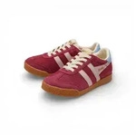 Gola Elan 2026 (Wildleder, Schn&uuml;rverschluss) weinrot/pink/airblau Kinder...