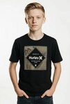 Hurley T-Shirt HRLB CAMO PRINT FILL POOLSIDE normale Schnittform, f&uuml;r...