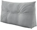 ELONEO R&uuml;ckenkissen Keilkissen f&uuml;r Bett und Sofa, Lesekissen mit praktischem