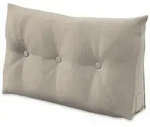 ELONEO R&uuml;ckenkissen Keilkissen f&uuml;r Bett und Sofa, Lesekissen mit praktischem
