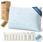 Schlummerglanz Kopfkissen Memory Foam Kissen - Kopfkissen 40x80 h&ouml;henverstellbar,