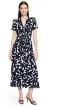 Betty Barclay Midikleid Damen mit Raffung blau 36 EU