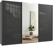 luma-home Schwebet&uuml;renschrank 22041 (3-t&uuml;riger Kleiderschrank B300/H216/T65 cm mit