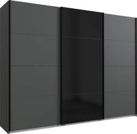 Wimex Schwebet&uuml;renschrank Barcelona mit Glaselementen auf der Mittelt&uuml;r