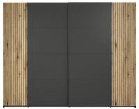 trendteam Kleiderschrank Esteban Kleiderschrank 2 normale T&uuml;ren, 2 Schiebet