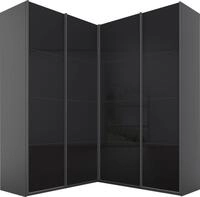 rauch Schwebet&uuml;renschrank Kleiderschrank Garderobe Eckkleiderschrank QUADRA mit